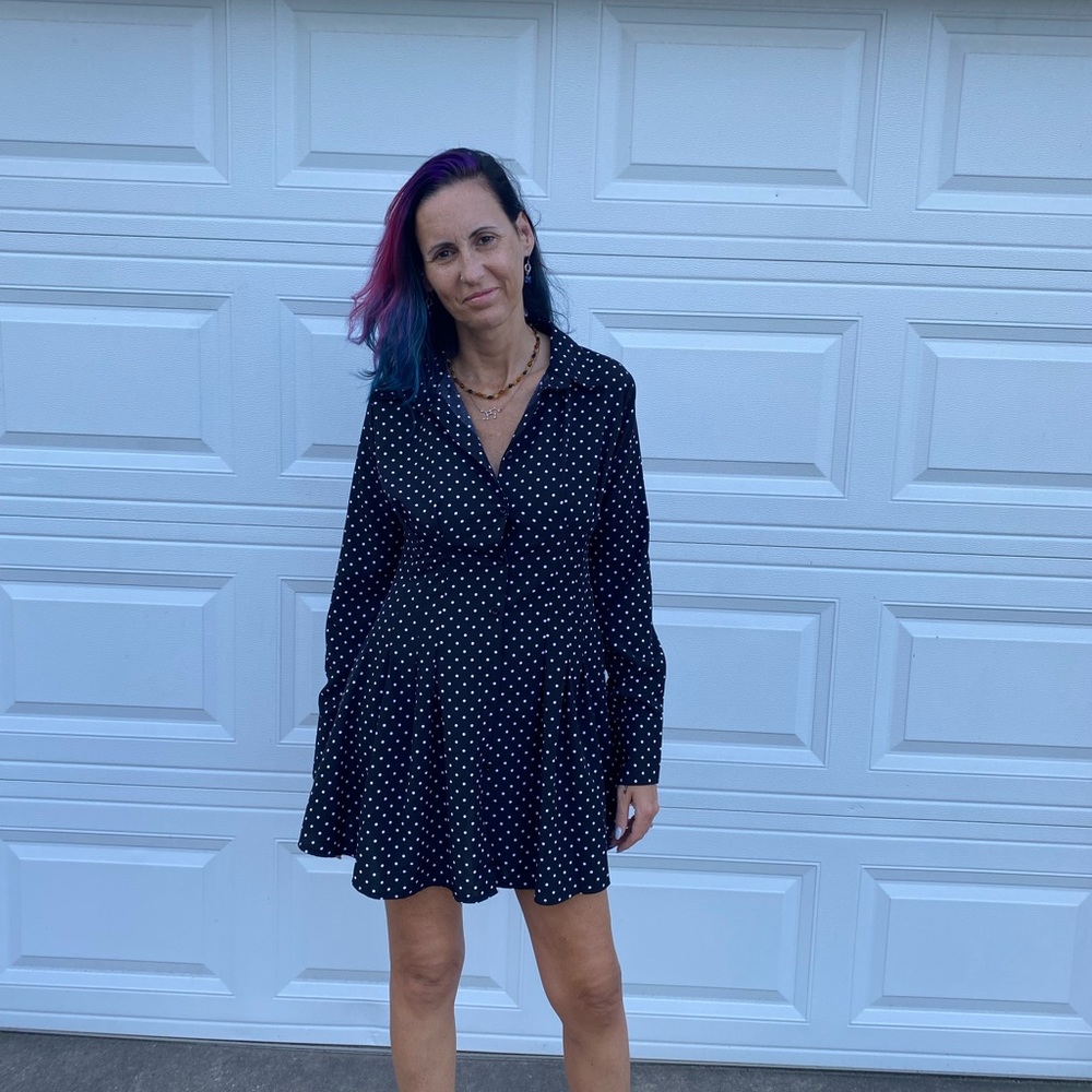 Polka dot dress